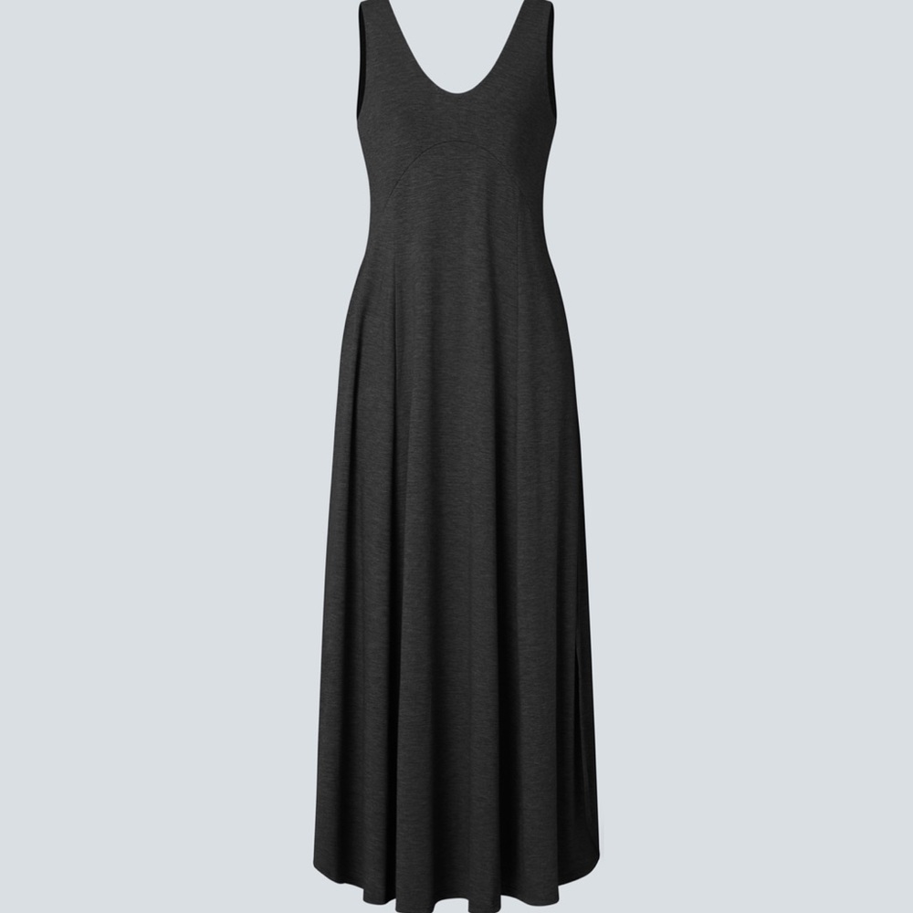 HALARA Dark Gray Maxi Dress